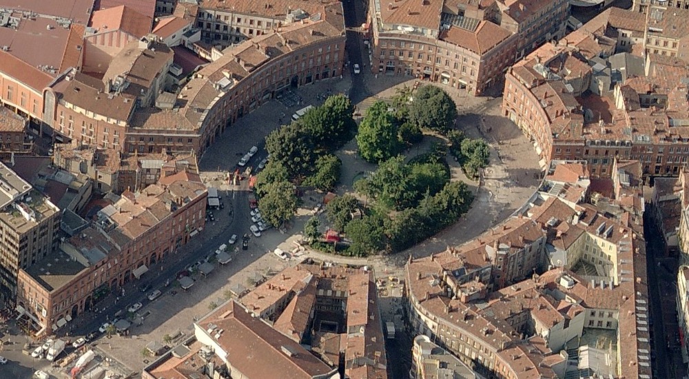 La place Wilson à Toulouse